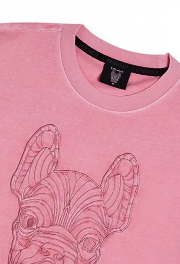 LIFEWORK PIGMENTED EMBROIDERED T-SHIRT