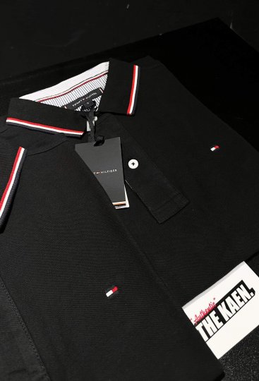 REGULAR FIT TOMMY TIPPED POLO