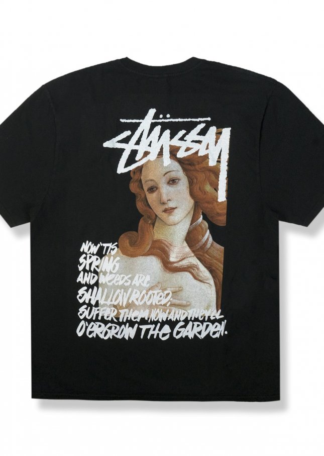 STUSSY SPRING WEEDS PIGMENT DYED TEE