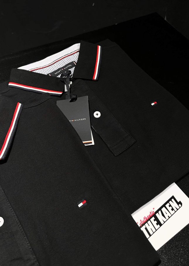 REGULAR FIT TOMMY TIPPED POLO